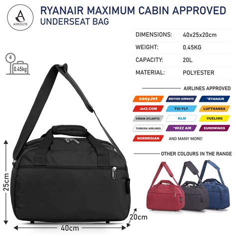 cabin bag size ryanair 2022.